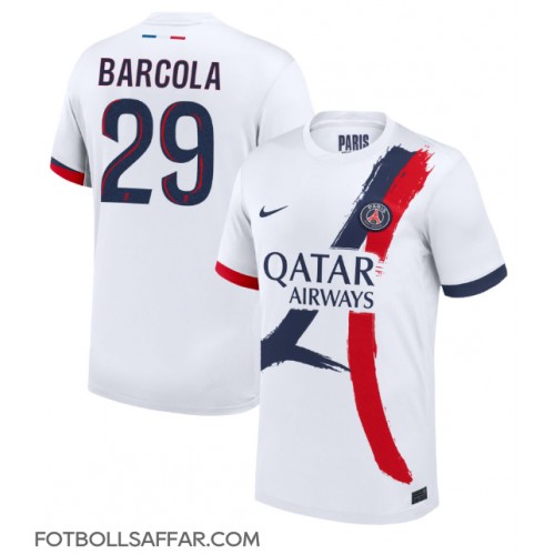 Paris Saint-Germain Bradley Barcola #29 Bortatröja 2024-25 Kortärmad